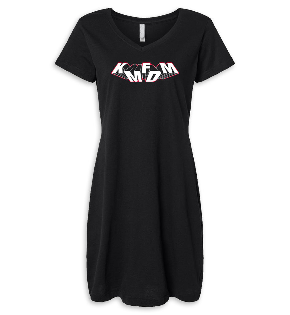 Tumbling Logo Tee Dress - Available in TWO Colors! - NEW!