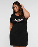 Tumbling Logo Tee Dress - Available in TWO Colors! - NEW!