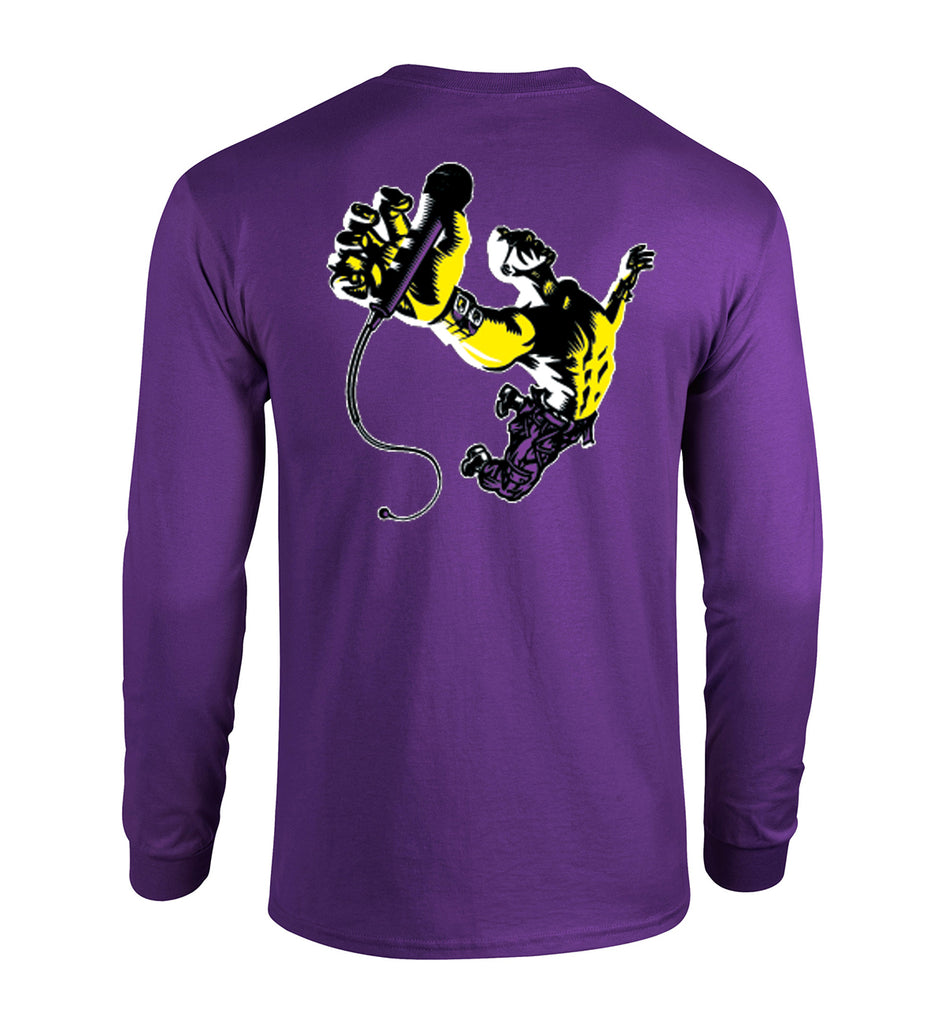 BLITZ 10th Anny Long-sleeved Tee - PURPLE - Limited!