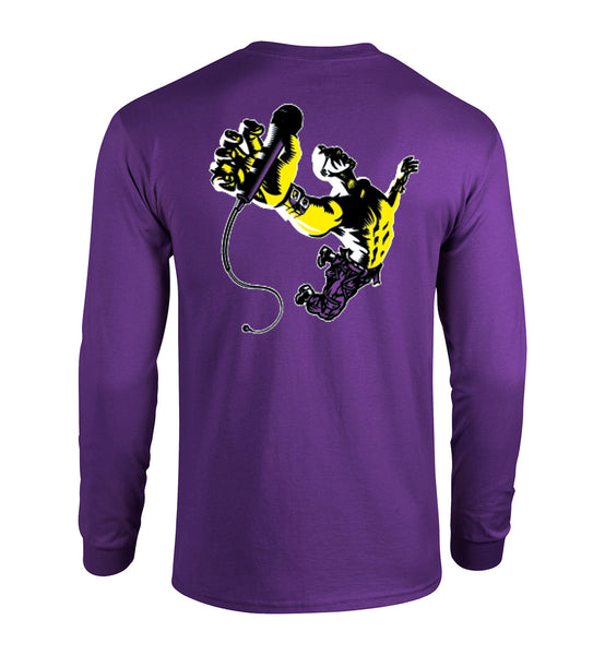 BLITZ 10th Anny Long-sleeved Tee - PURPLE - Limited!