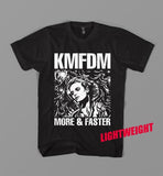 MORE & FASTER Tee - Black