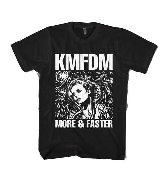 MORE & FASTER Tee