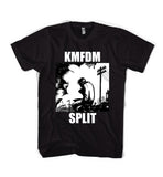 "SPLIT" Tee - Traditional Black