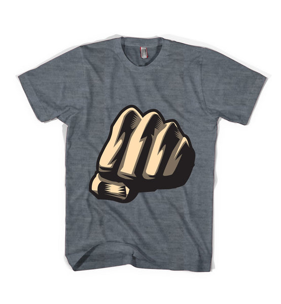 BRUTE! "Fist" Tee - Dark Heather