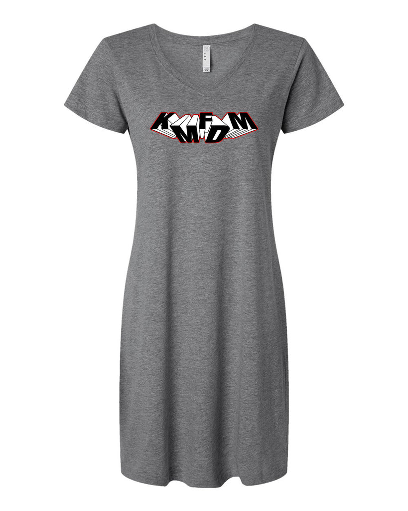 Tumbling Logo Tee Dress - Available in TWO Colors! - NEW!