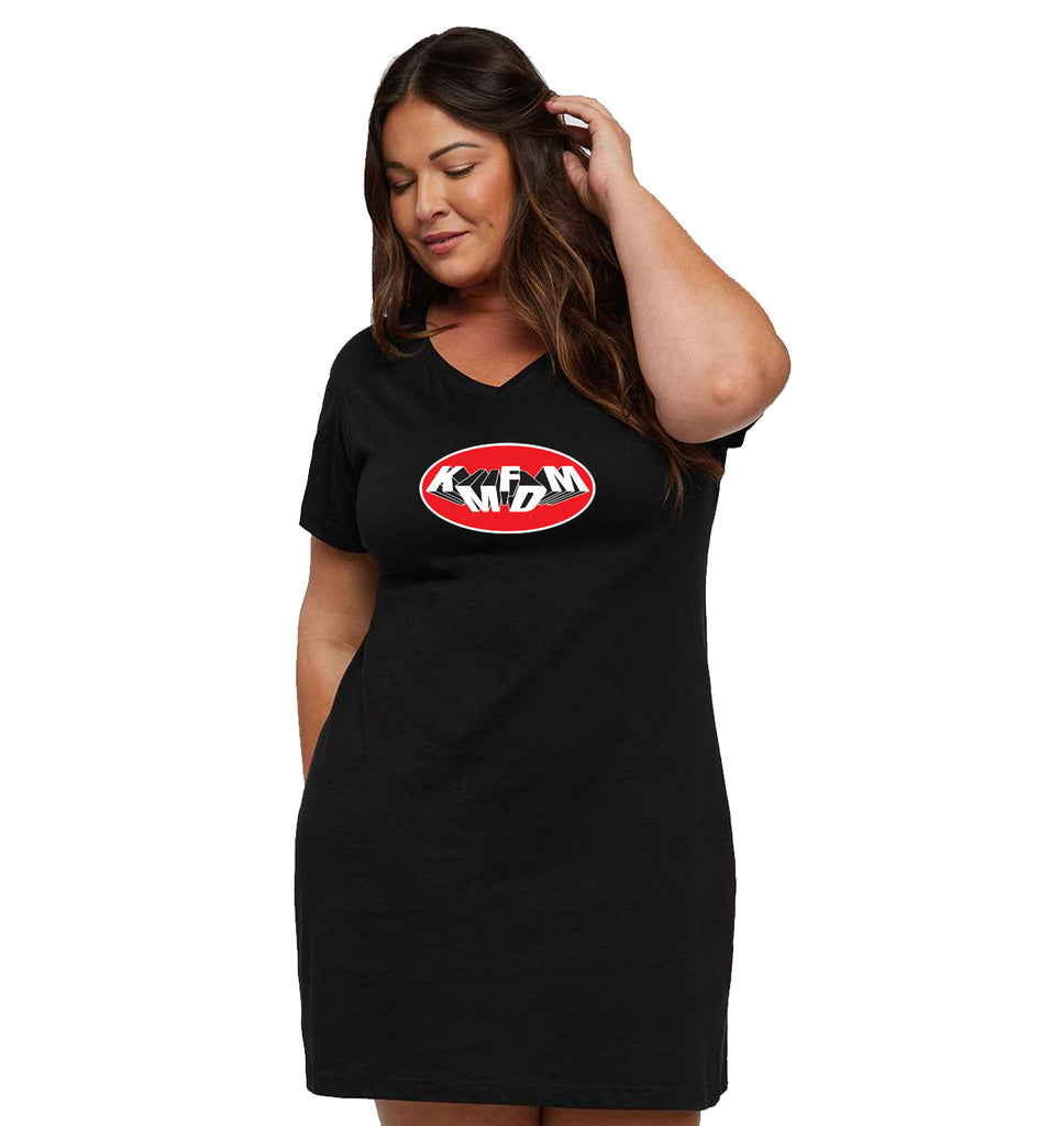 Oval Tumbling Logo Tee Dress - NEW!