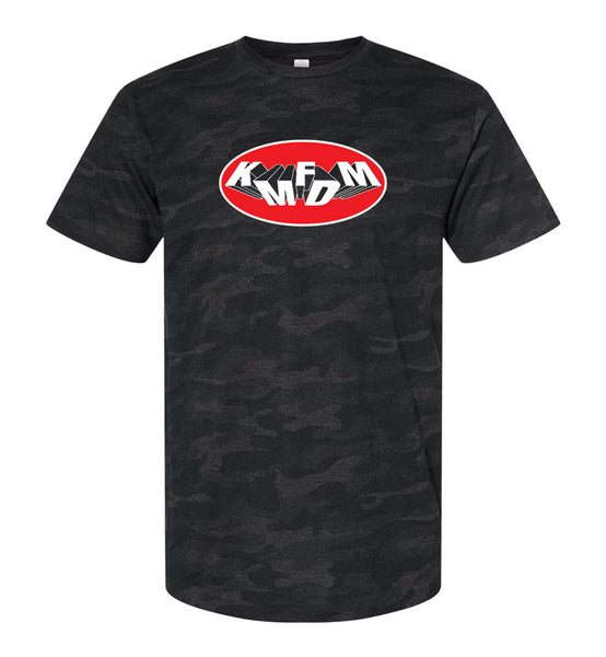 Oval Tumbling Logo Tee - Dark Storm Camo - NEW Classic!