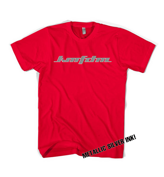 Technologo Silver Ink Tee - Limited RED - NEW!