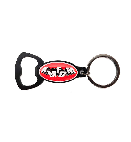 Oval Tumbling Logo Keychain w/ Bottle Opener - NEW!