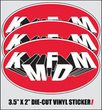 Tumbling Logo Oval Sticker - NEW! - SHIPS FREE WITH OTHER ITEMS! 