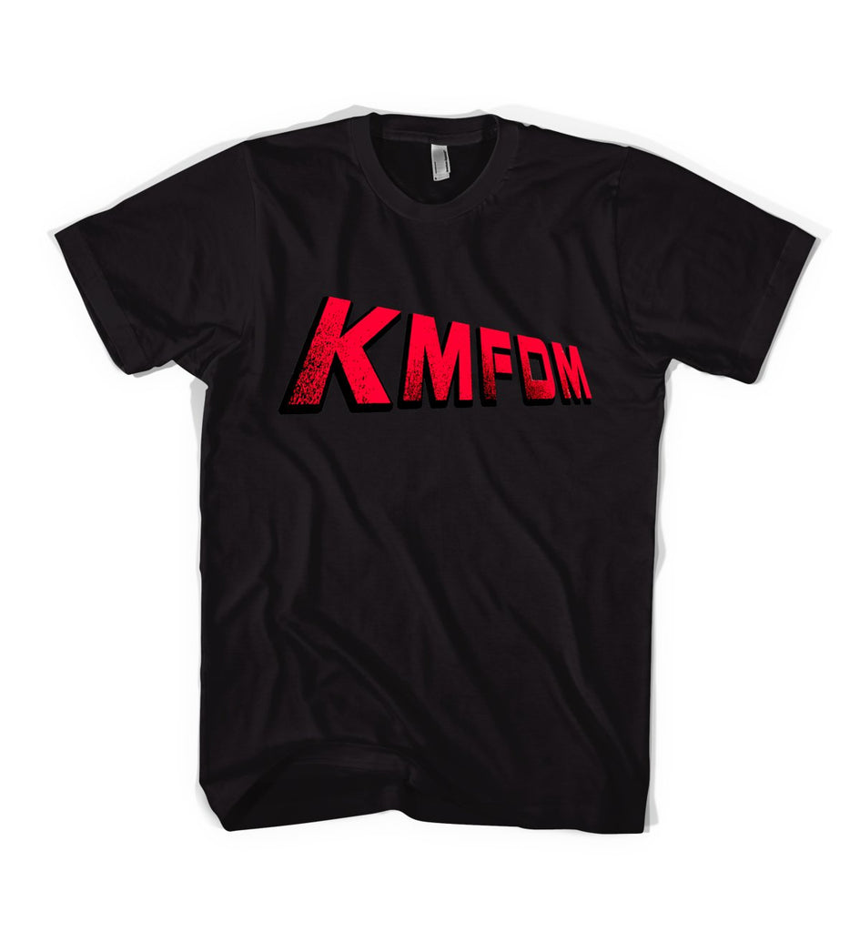 KMFDM "555 Fade" Logo Tee 