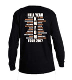 "HELL YEAH" 2017 Long-Sleeved TOUR Tee
