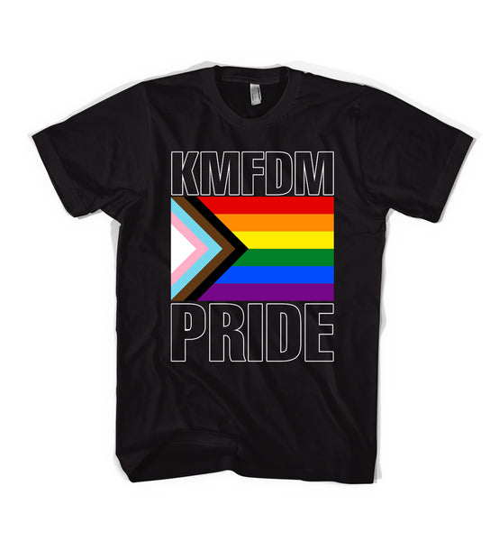 KMFDM Pride Benefit Tee w/ Lyrics - Happy Pride Month!