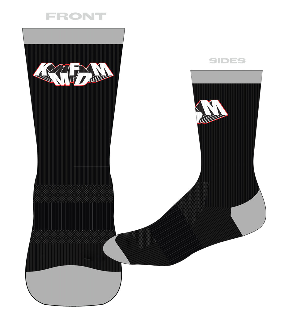 KMFDM Tumbling Logo Socks