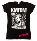 MORE & FASTER Tee - Black