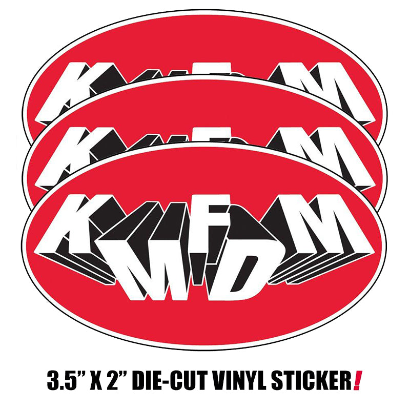 Tumbling Logo Oval Sticker - NEW!