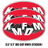 Tumbling Logo Oval Sticker - NEW!